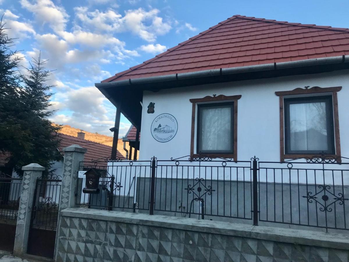 Korkóstoló Vendégházak Aggtelek Exterior foto